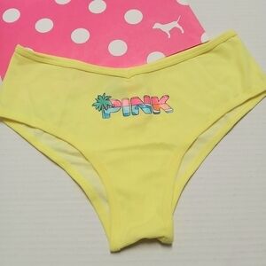 Victoria's Secret PINK Cheekster Panty Size Large